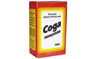 Сода и подагра